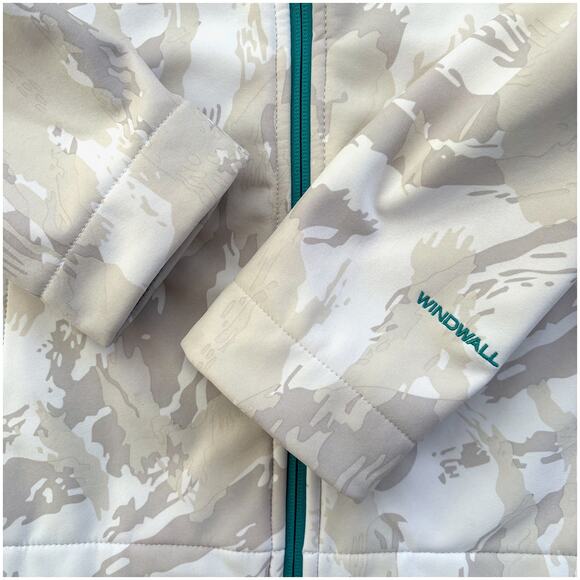 The North Face Apex Bionic Jacket Camo Windproof Shell Fleece Lining Midweight M - Picture 7 of 10